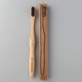 Bamboo Toothbrush (Duo) (Color 2: White, Color 1: Black)